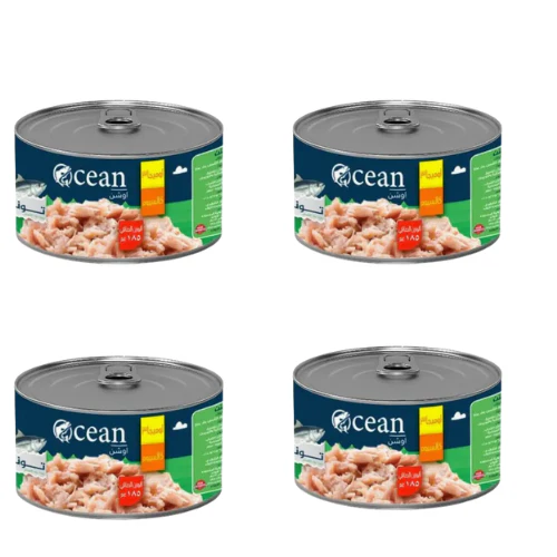 4 Ocean Shredded Tuna, 185g