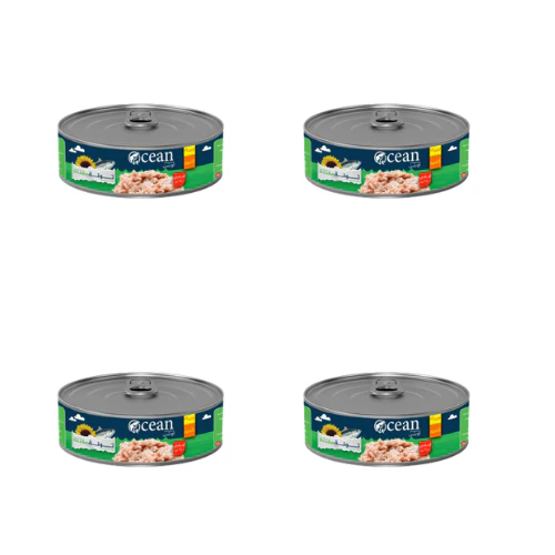 4 Ocean Shredded Tuna, 140g
