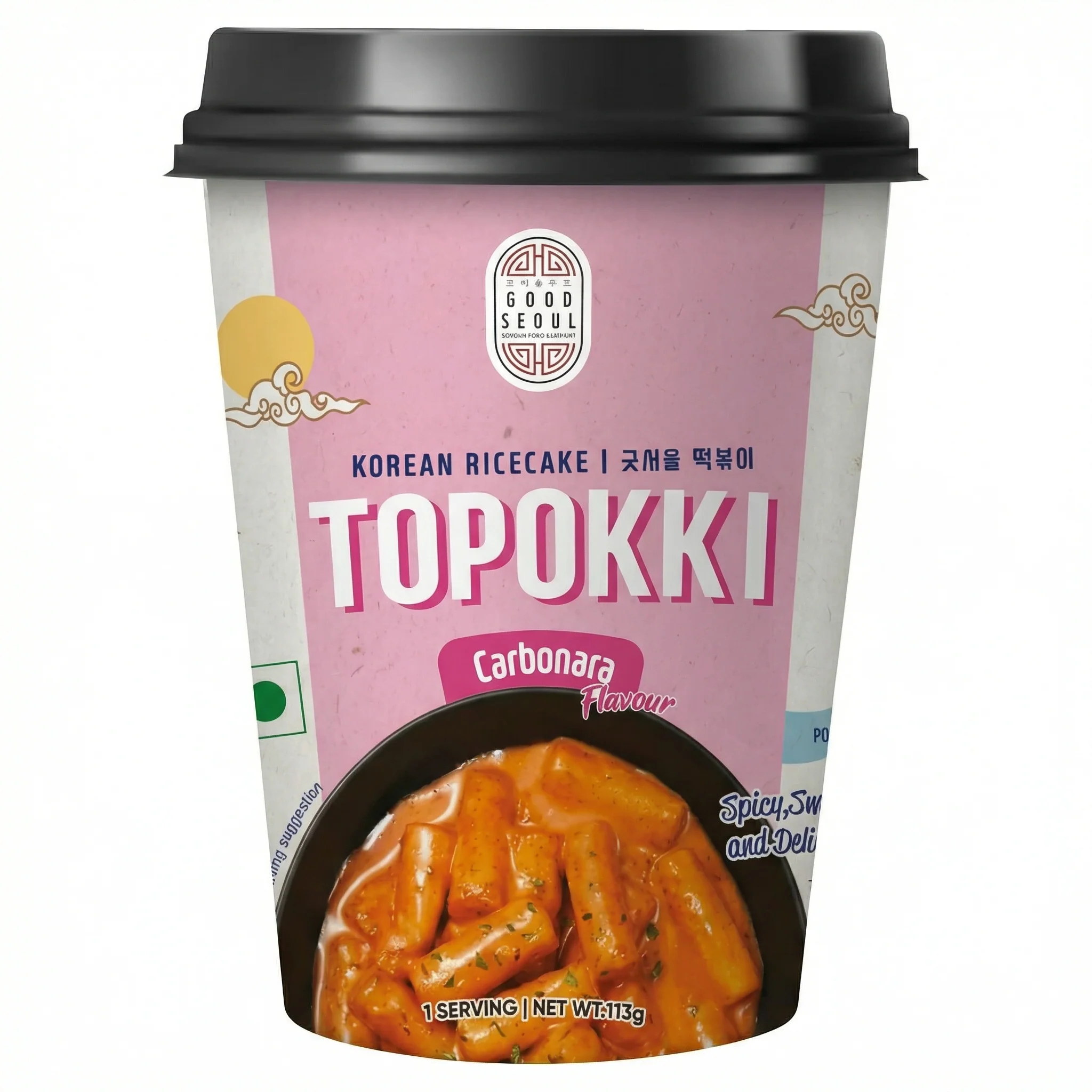 GOOD SEOUL KOREAN RICECAKE TOPOKKI CARBONARA (113G)