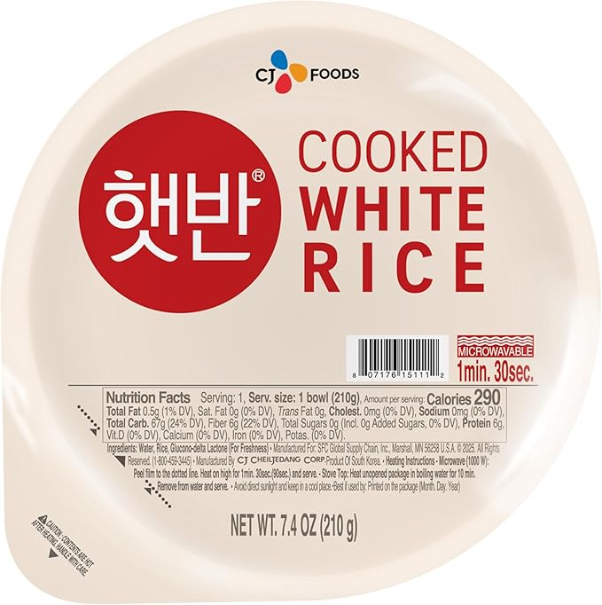 Hitpan White Cooked Rice - 210 gm