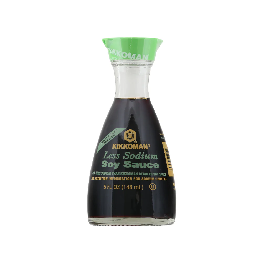 Kikkoman Less Sodium Soy Sauce Table Pot - 148 ml