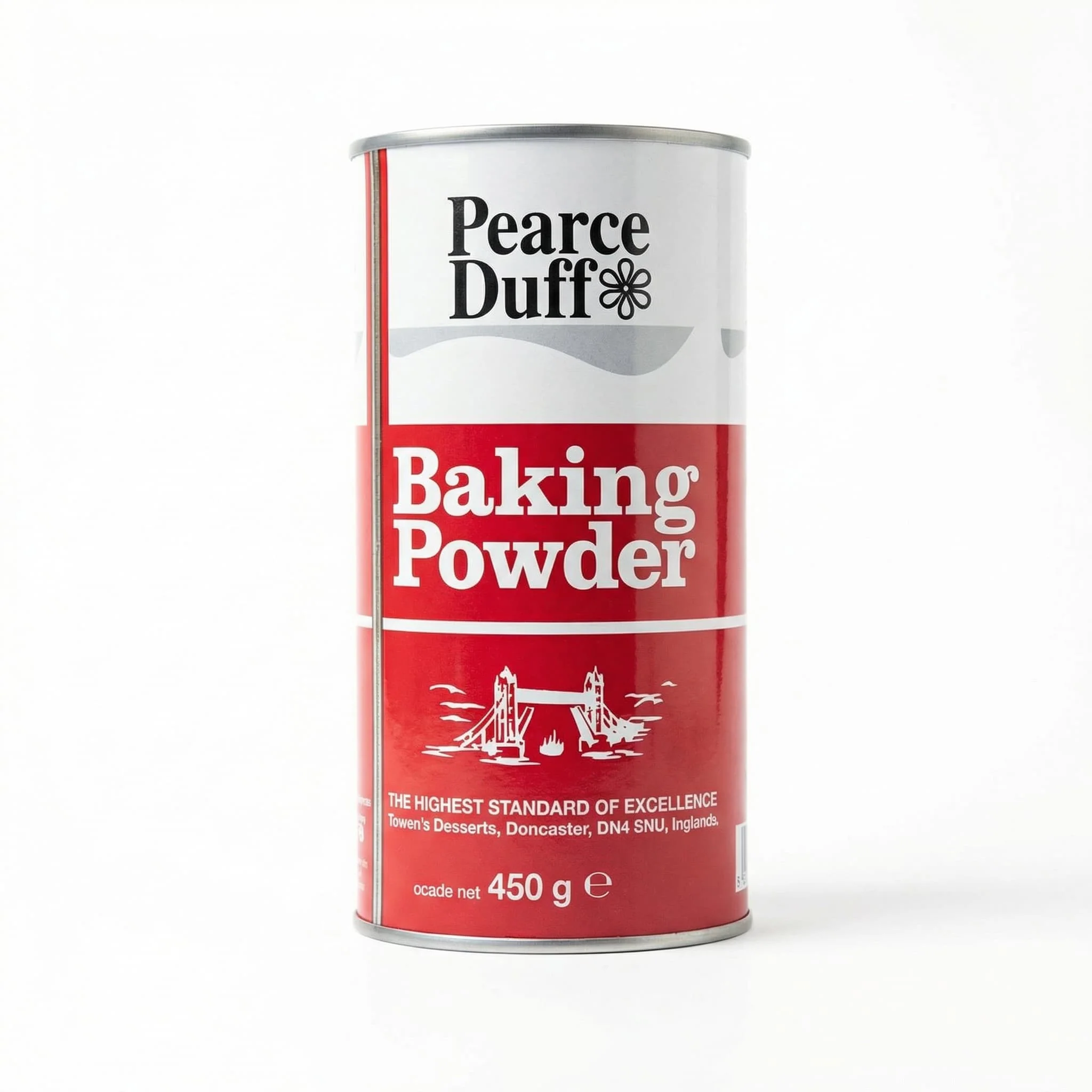 Pearce Duff Baking Powder 450g Double Acting Baking Powder for Cakes Pastries