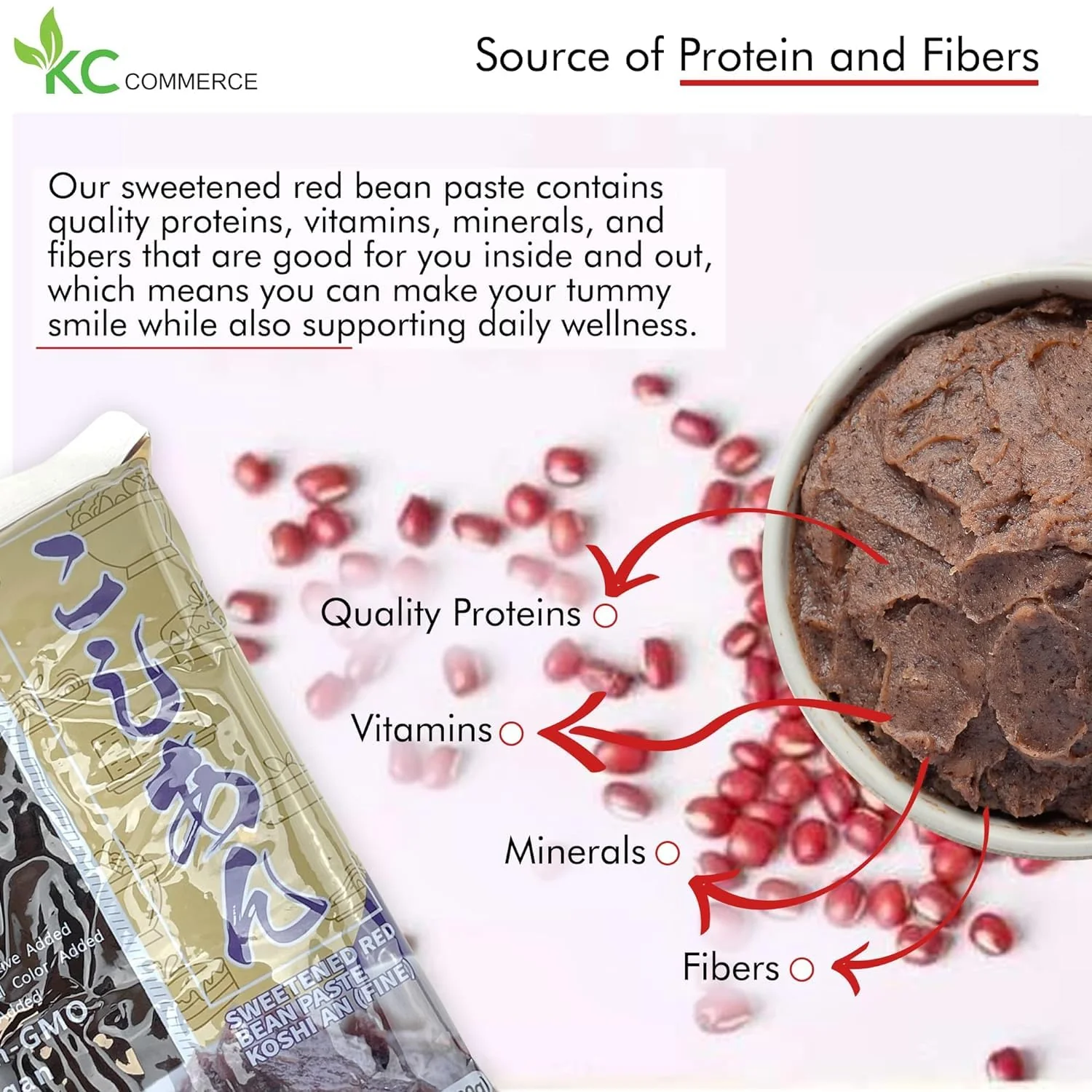 Red bean paste - 400 gm - Image 2