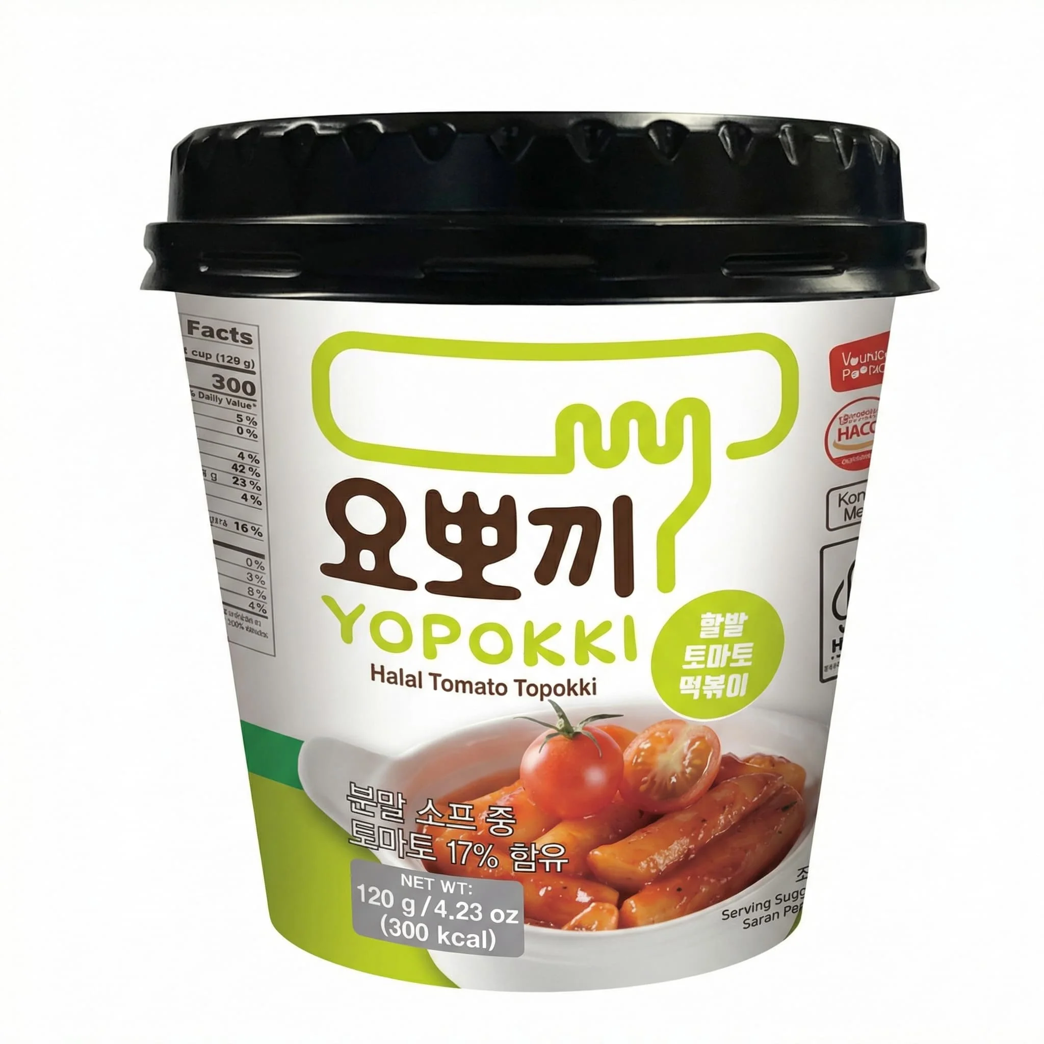 Yopokki Korean Halal Tomato Topokki - 120 gm